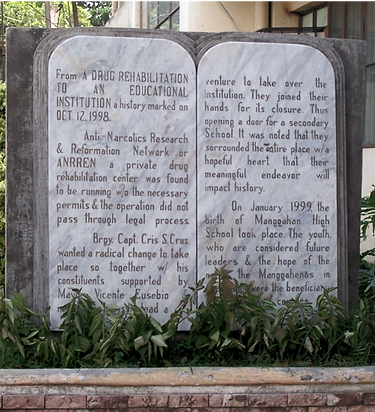 SCE_I_Historical_Marker_in_Manggahan_Hig
