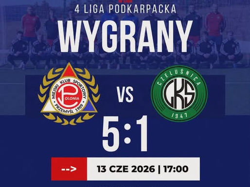 Polonia Przemyśl 5:1 LKS Czeluśnica