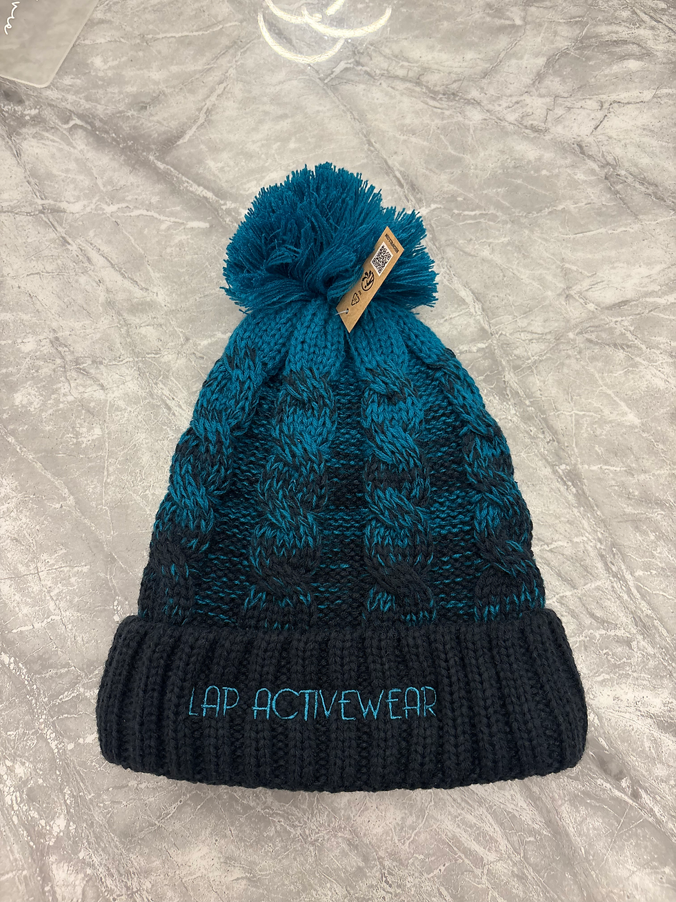 Thumbnail: LAP ACTIVEWEAR Ombre Bobble Hat