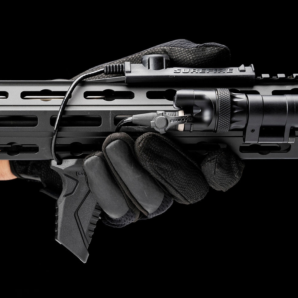 Miniature : Strike Industries - Link Angled HandStop Black