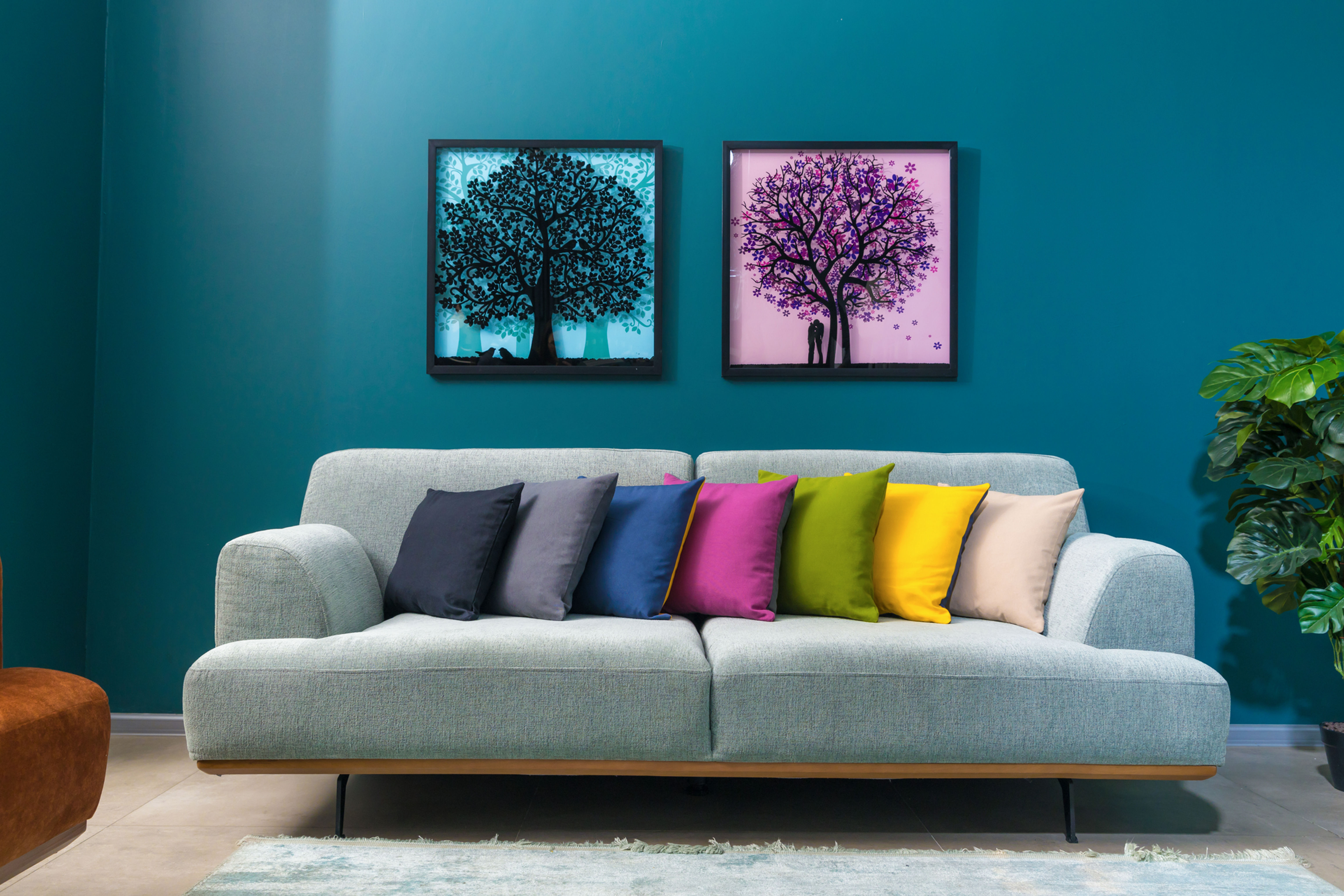 Simurq Kissenbezug - 2er Set - Kissenhülle Sofakissen Couchkissen