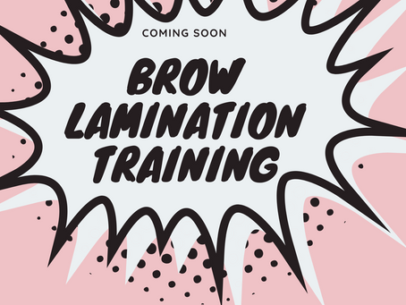 Brow Lamination Training Dewsbury