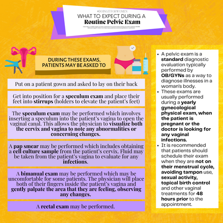 What to Expect During a Routine Pelvic Exam at the OB/GYN