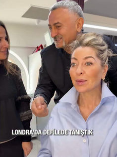 İngiliz oyuncu Juliet Mayhew'un Sabit Akkaya kuaför salonundaki saç kesimi ve şekillendirme deneyimi.