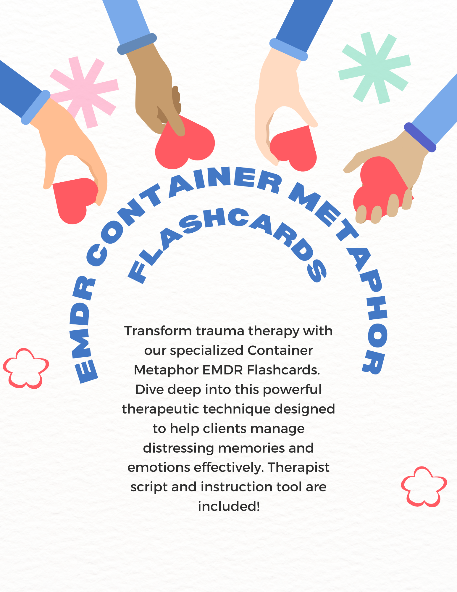 Container Metaphor Flashcards for EMDR Therapists