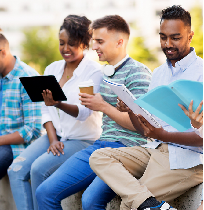People doing interactive learning