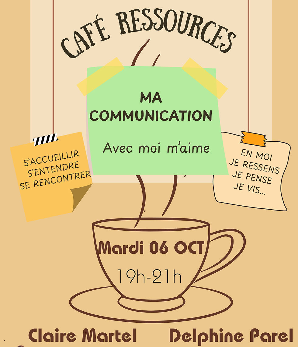 Le Café Ressources continue!
