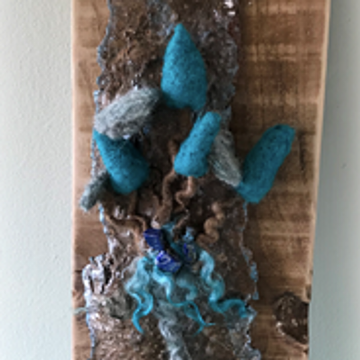 Needle Felting and Working with Nature