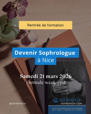Rentrée de formation WEEK-END - Nice 21/03/26