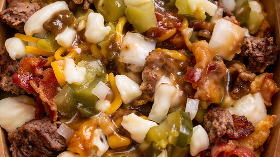 #20 Bacon Cheeseburger poutine