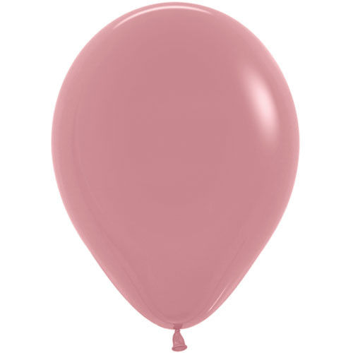 Thumbnail: Loose - Helium Filled 12" Fashion Rosewood Sempertex Latex Balloon