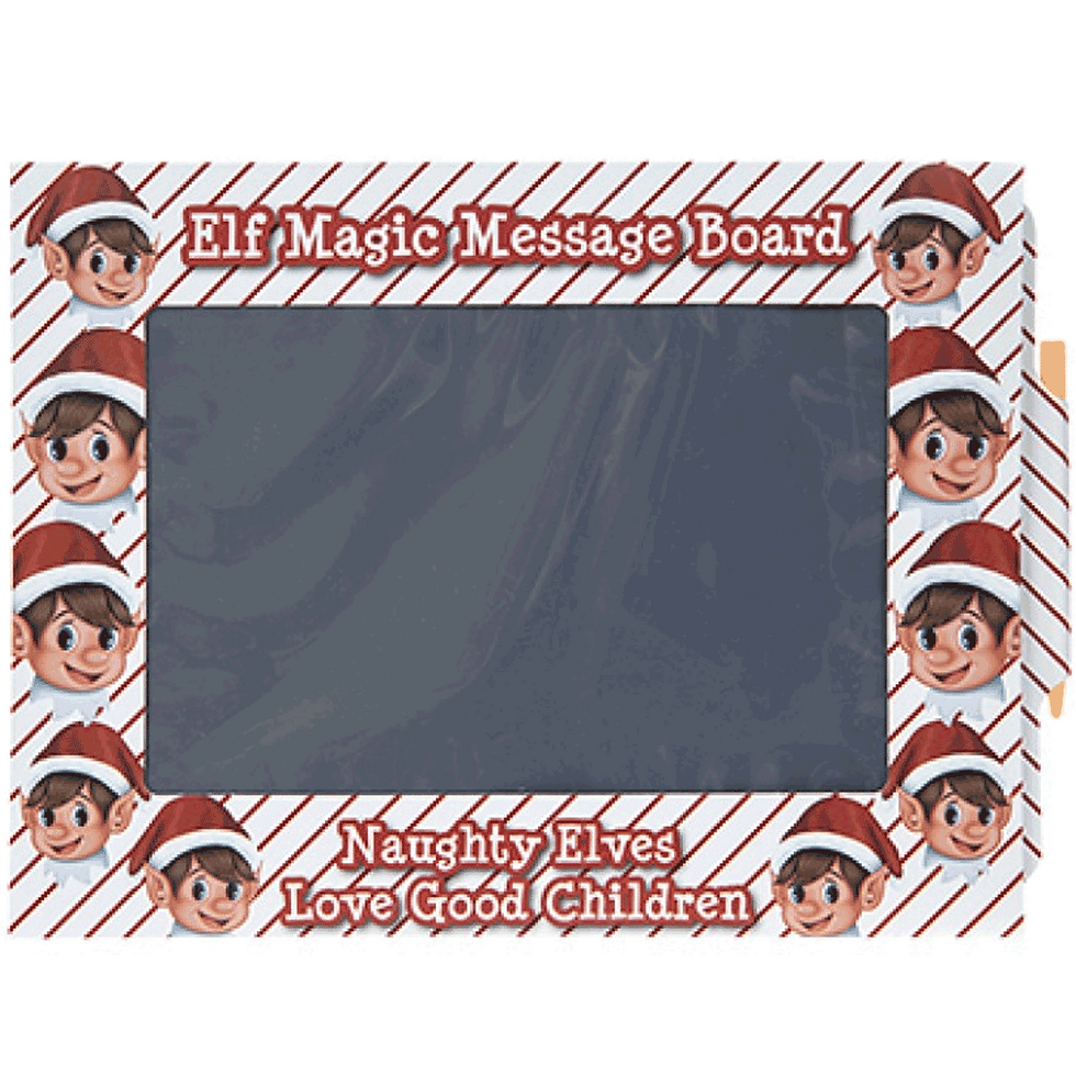 Elf Magic Message Board with Elf faces, Naughty Elves, Love Good Children