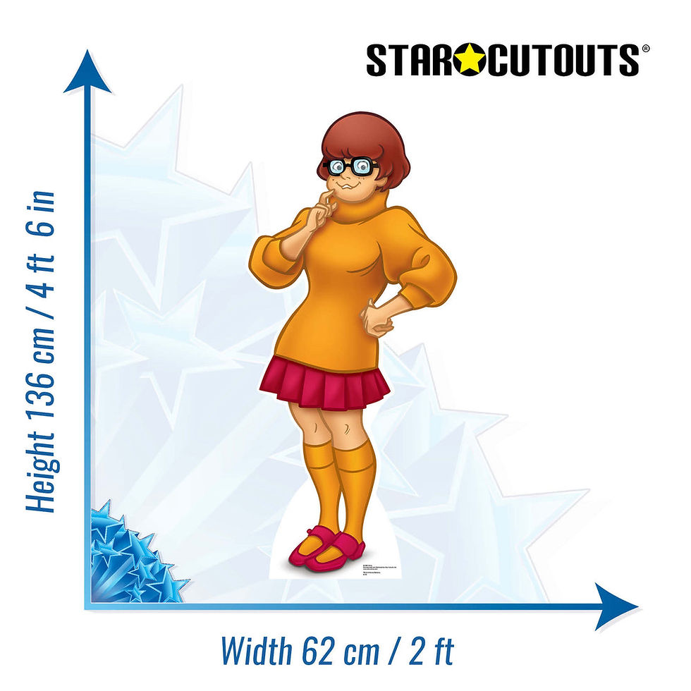 Thumbnail: Velma Cardboard Cut Out Height 136cm