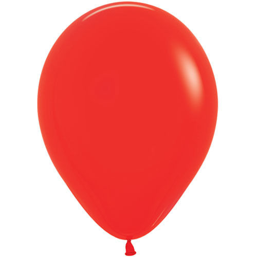Thumbnail: Loose - Helium Filled Fashion Red 12" Latex Balloon