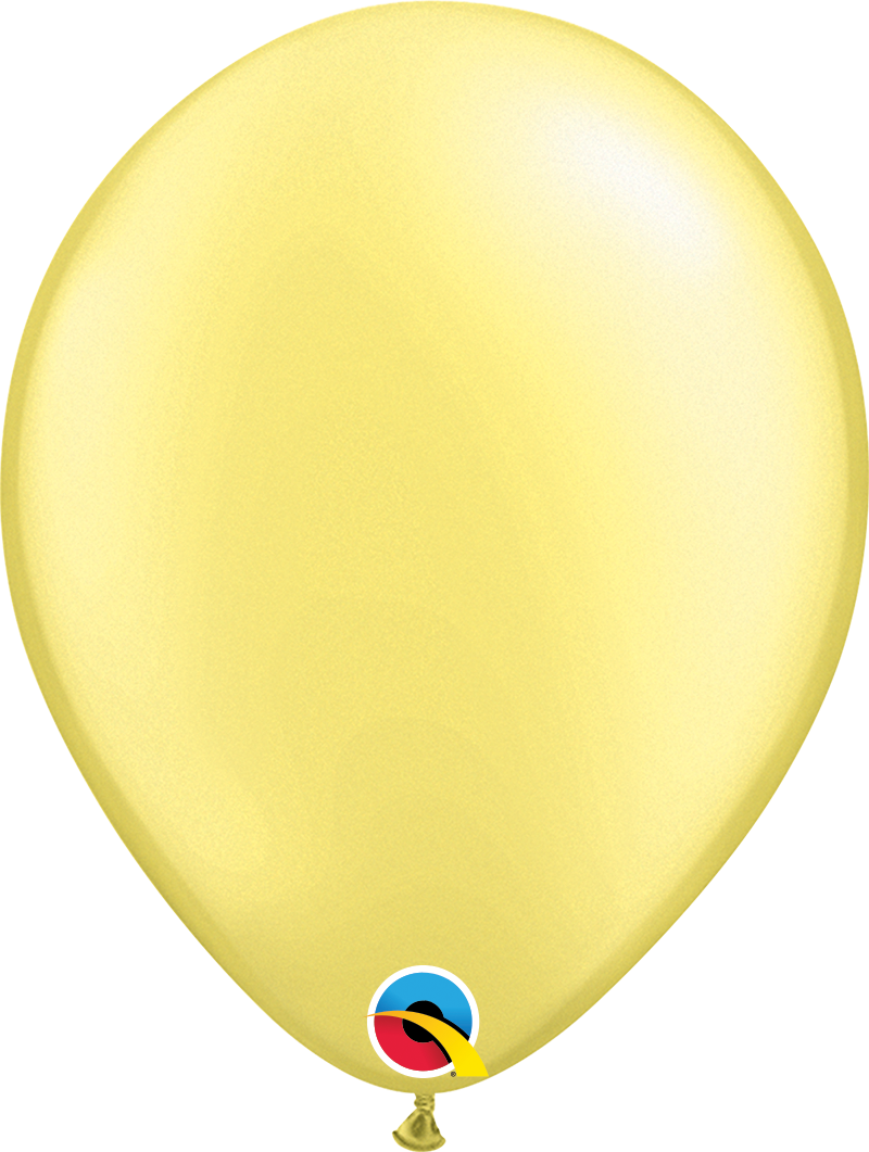 Large yellow balloon floating in the air for a celebration Party World Ferndown