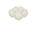 Thumbnail: Several cream-colored balloons. Festive decoration, perfect for any celebration.