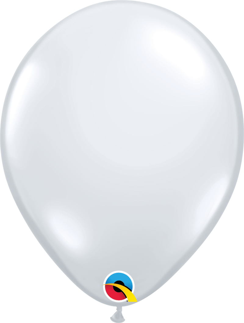Wishing Balloon Helium Filled Pearl Ivory 11 Inch Latex Balloon, white party balloon.