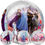 Thumbnail: Frozen characters balloon. Elsa, Anna, Olaf, and Kristoff on a snow globe design.