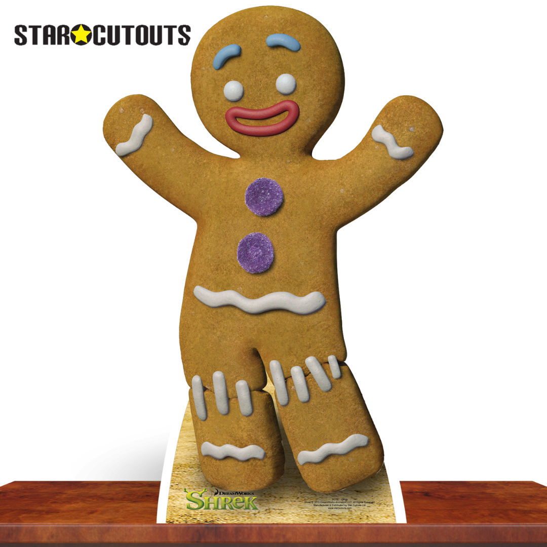Gingy Cardboard Cut Out Height 75cm