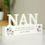Thumbnail: Personalised Wild Flowers Nan Ornament