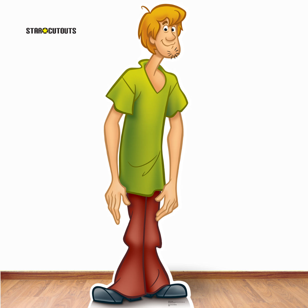 Shaggy Cardboard Cut Out Height 175cm