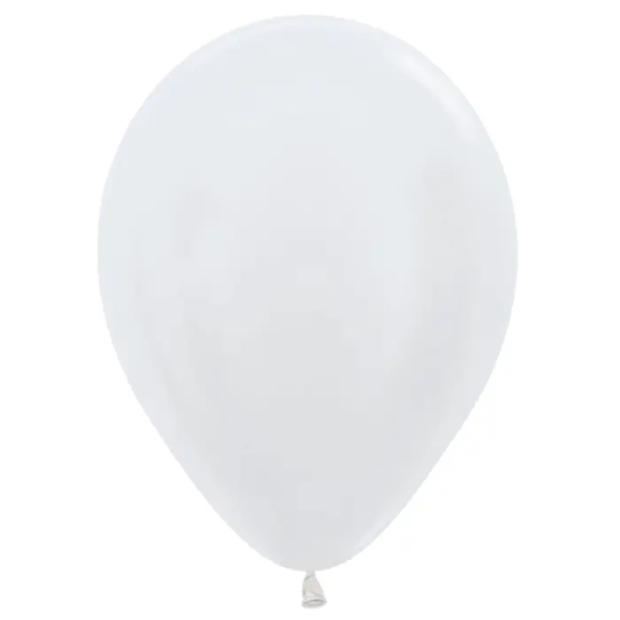 Thumbnail: Loose - Helium Filled 12" Satin Pearl Sempertex Latex Balloon