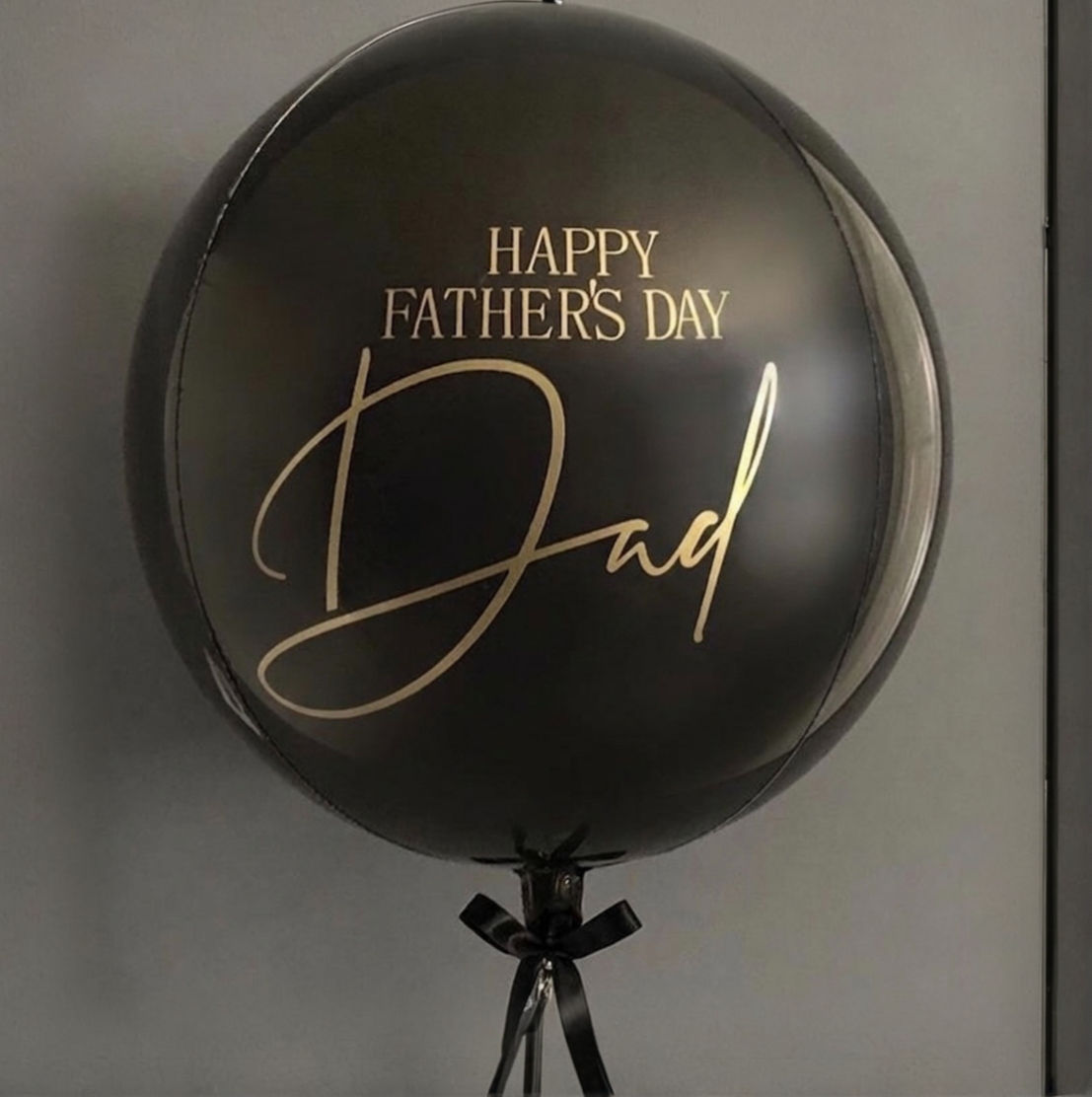 Happy Fathers Day Dad Orbz Balloon