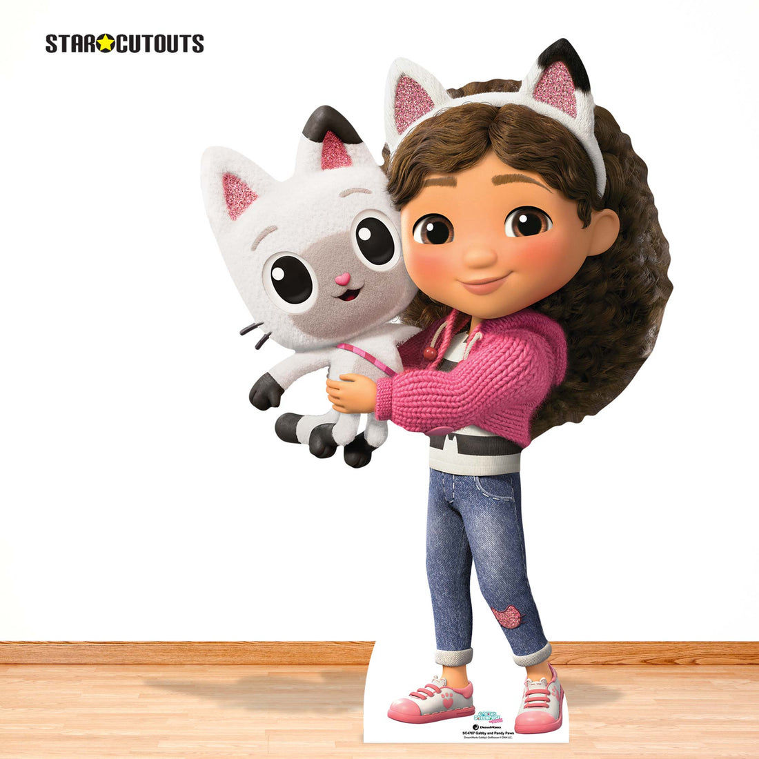Gabby & Pandy Paws Star Mini - Gabby's Dollhouse Cardboard Cutout Height 95cm