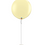 Thumbnail: Large yellow balloon on a silver stick, perfect birthday celebration decoration.