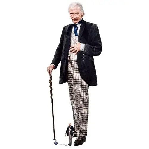 Thumbnail: First Doctor William Hartnell Cardboard Cut Out Height 174cm