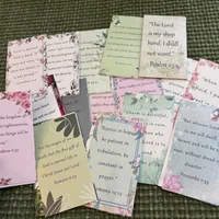 1 random Small Bibleverse cards (English)