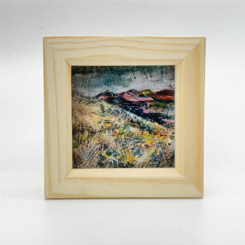 Prints, Painting, Wooden frame, Malvern hills.