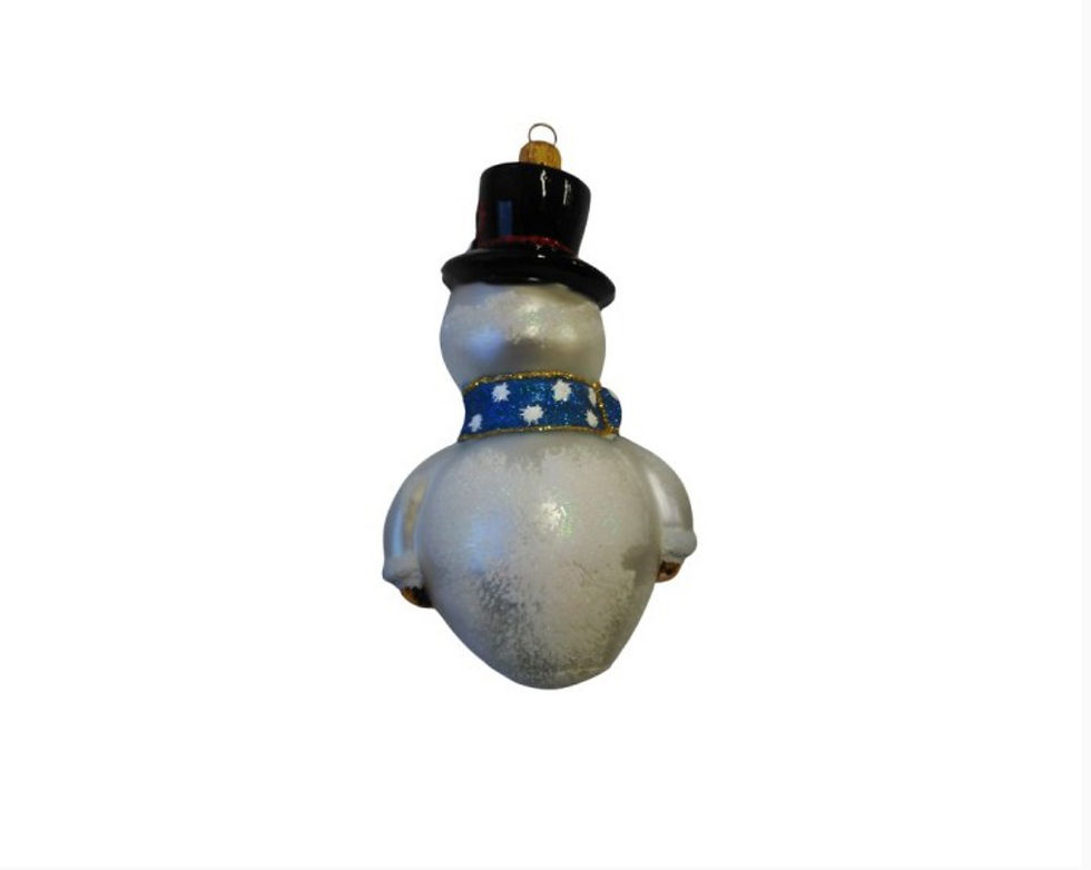 Thumbnail: Snowman in a cylinder (blue)