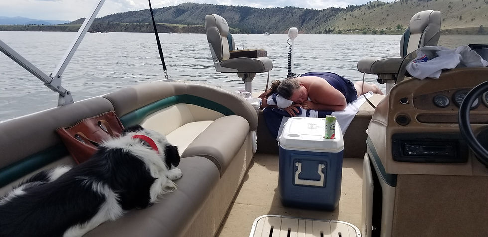 The HalfBass was roomy with plenty of room to lay down. Or lie down. Whatever.