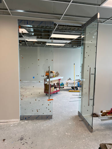 Glass Office doors