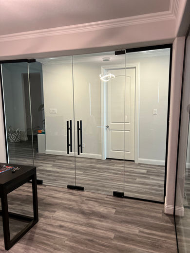 Glass Office partition 