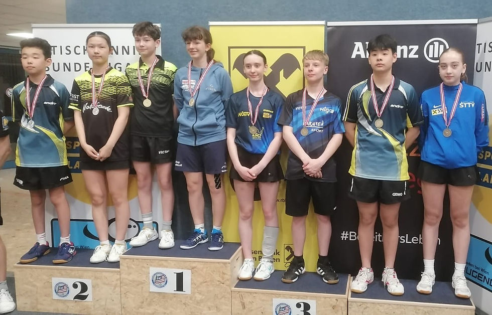 Mixed Doppel - 3. Platz: Sophia Pichler / Seung Chen(W)