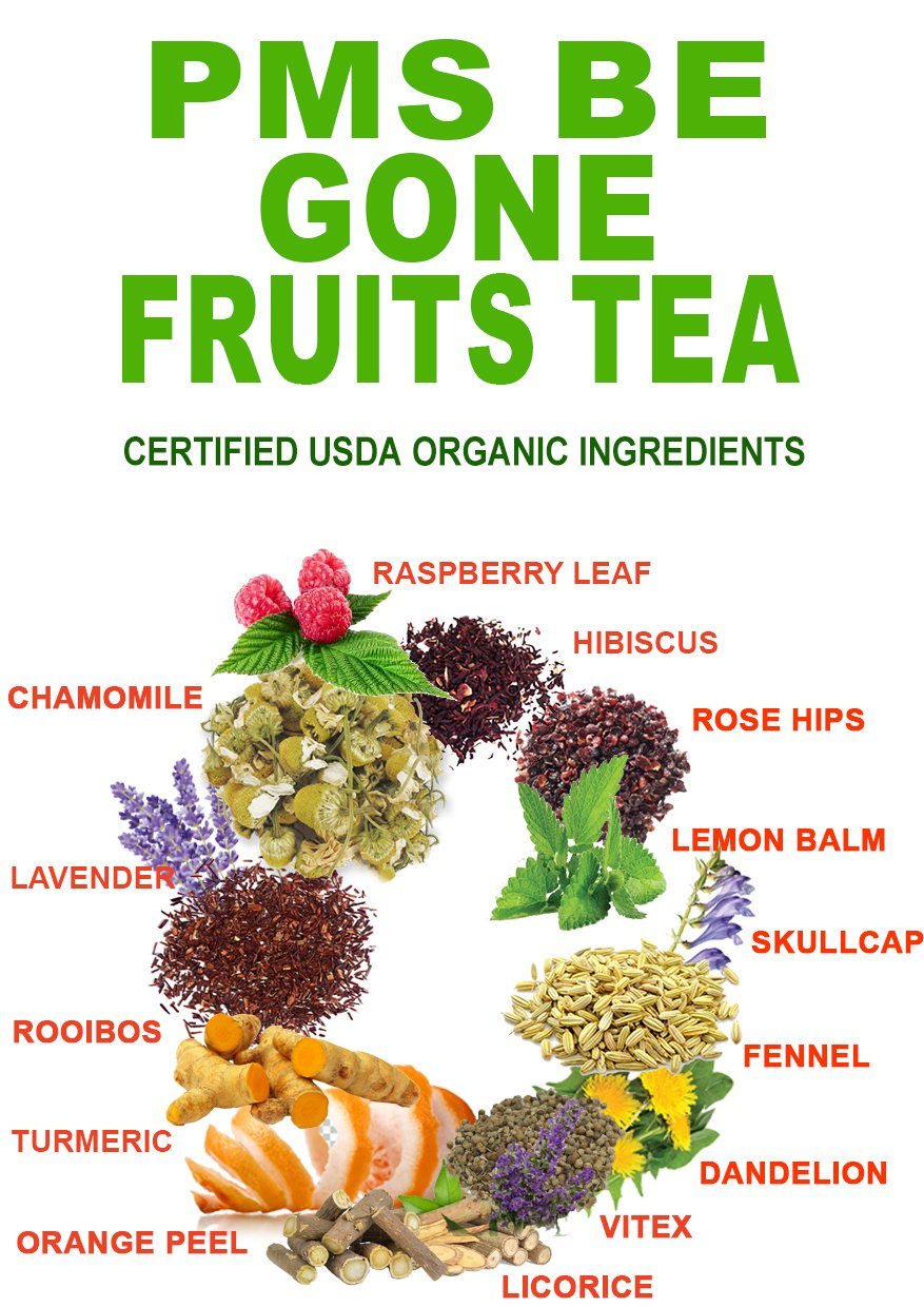 Thumbnail: Secrets of Tea PCOS & PMS Herbal Support Tea for Women – Wellness &