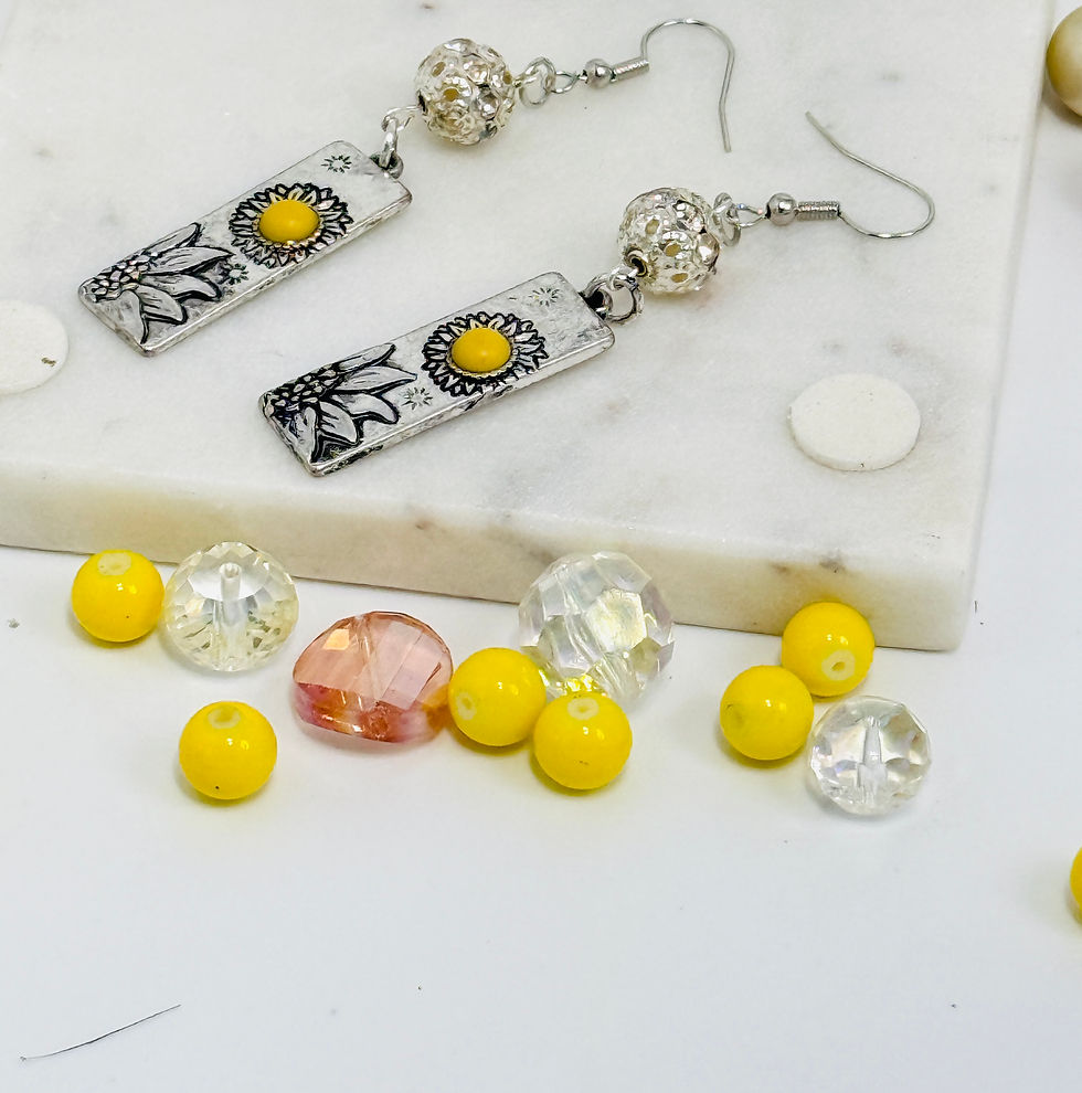 Thumbnail: SunflowerLight Earring