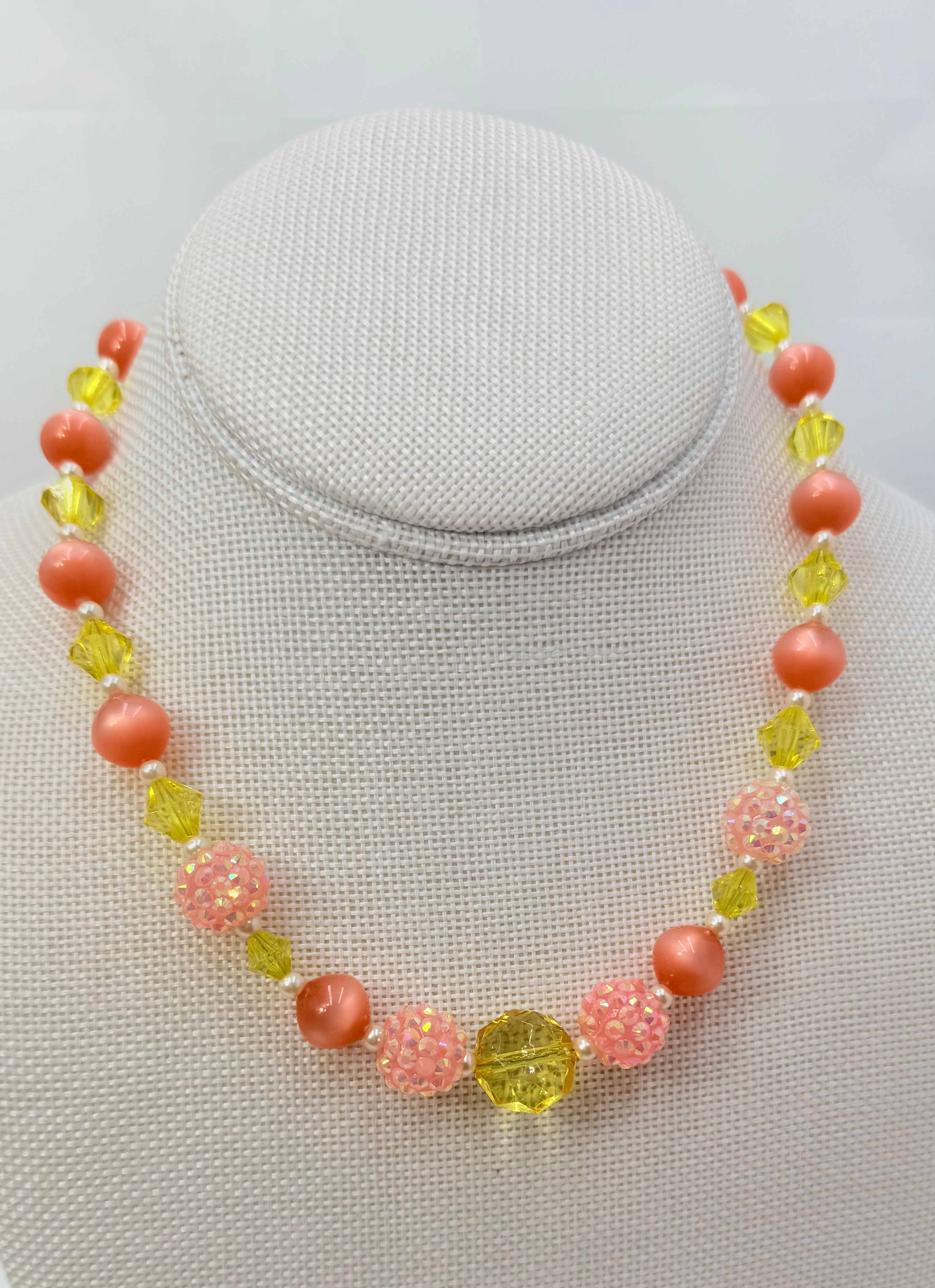 multicolor necklace bracelet, and earring cells individual