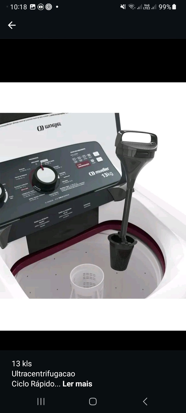 Miniatura: Lavadora mueller 