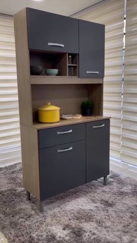 Miniatura: Kit Cozinha Malta 4 Portas 1 Gaveta