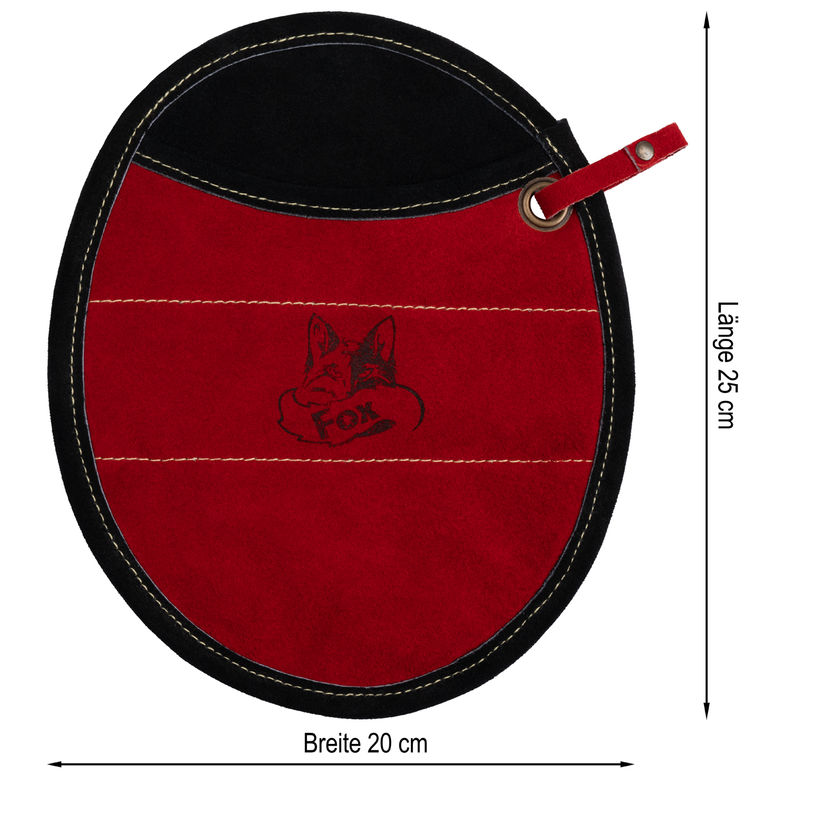 Pro 300 Topflappen & Ofenschlupfer aus Leder mit Kevlar Maße