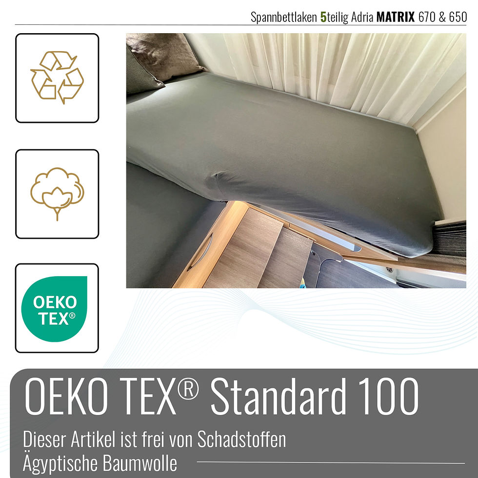 Miniaturbild: Spannbettlaken ADRIA Matrix Supreme 670 SL - DL, MB 670 SL - DL, Axess 650 SL -
