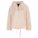 Parajumpers May Sweatjacke Creme Vorderansicht