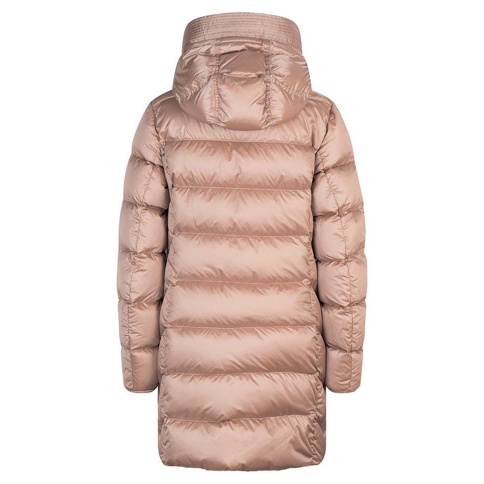 PJS Damen Daunenmantel kurz Marion Rückansicht