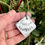 Thumbnail: Moonglow - Moon Phase Pet Tag  - 1.25" in Aluminum