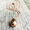 Thumbnail: Rose Gold Teardrop Urn Necklace - Memorial Jewelry