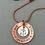 Thumbnail: SLP necklace in Copper and Nickel Silver