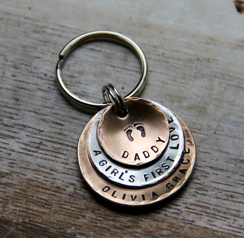 Thumbnail: Keychain for Daddy - A Girl's First Love